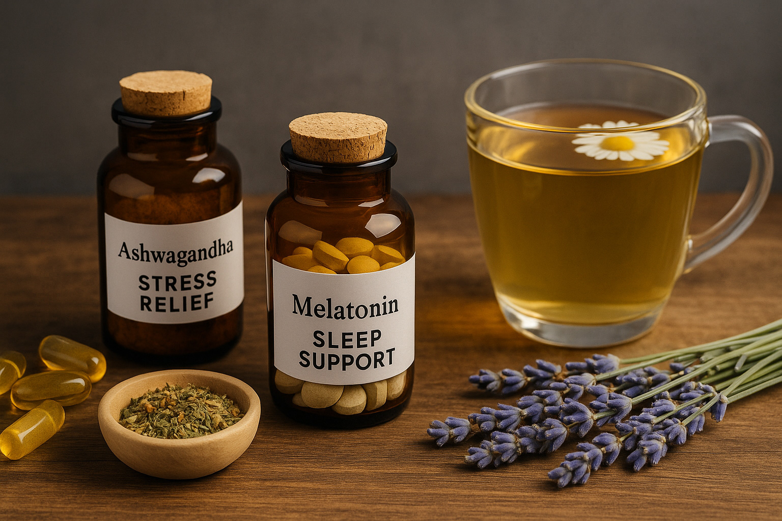 Best Supplements for Stress & Sleep