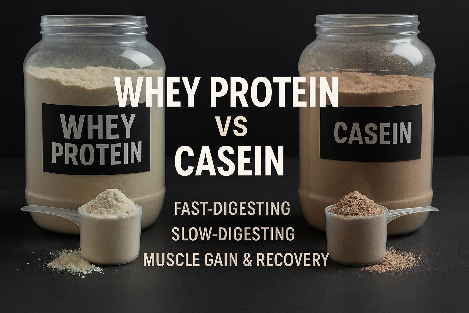 Whey Protein vs Casein: Which One Is Right for You?