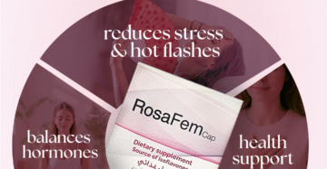 روزافيم – RosaFem مكمل غذائي طبيعي لدعم صحة المرأة | 20 كبسولة