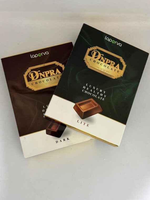 Dinpra Sugar Free Healthy Snack – Chocolate شوكولاتة – وجبة خفيفة صحية خالية من السكر مع مضادات الأكسدة