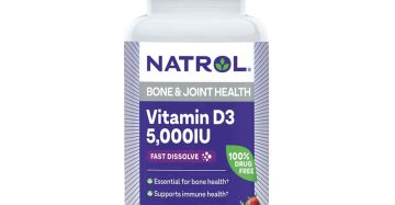 Natrol Vitamin D3 5000 IU fast dissolve tablets - فيتامين د3 5000 وحدة من ناترول