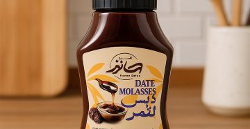 دبس التمر الطبيعي سكويز 270 جم من بصحة – مصدر للطاقة والحديد -Date Molasses Squeeze 270 – Natural sweetener rich in iron and energy