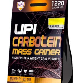كاربوتين ماس جينر من UPI – مكمل الضخامة المثالي لبناء الكتلة العضلية وزيادة الوزن UPI Carbotein Mass Gainer – High-Calorie Protein Supplement for Muscle Growth & Weight Gain