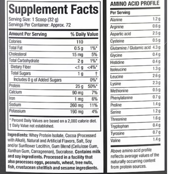 ISO Whey by MuscleTech: Ultra-Pure Protein for Elite Recovery آيزو واي من MuscleTech: أنقى بروتين معزول للاستشفاء السريع وبناء العضلات