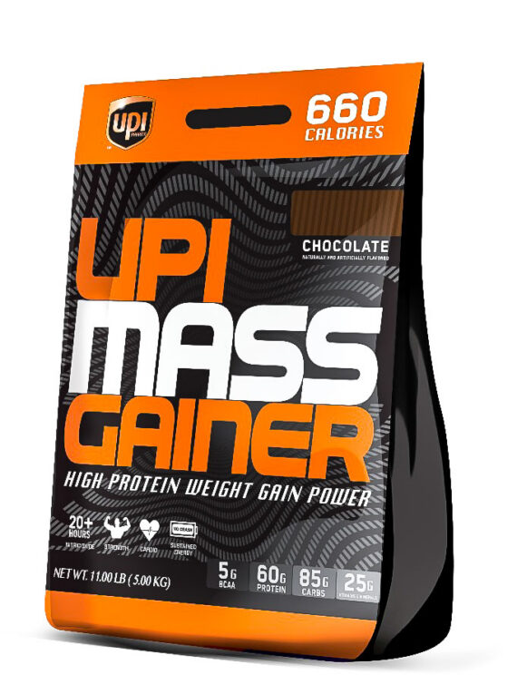 يو بي آي ماس جينر 5 كجم – مكمل لزيادة الوزن وبناء الكتلة العضلية بتركيبة عالية السعرات UPI Mass Gainer 5kg – High-Calorie Weight Gainer for Lean Muscle & Strength