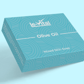 صابون زيت الزيتون من لوفيتال – ينظف بلطف ويوازن ترطيب البشرة المختلطة Le Vital Olive Oil Soap – Gently Cleanses & Balances Combination Skin