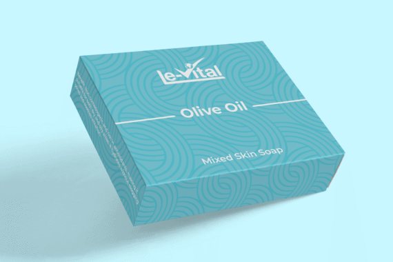 صابون زيت الزيتون من لوفيتال – ينظف بلطف ويوازن ترطيب البشرة المختلطة Le Vital Olive Oil Soap – Gently Cleanses & Balances Combination Skin