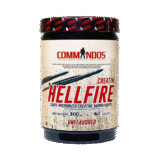 كوماندوز كرياتين هيل فاير ميكرونايزد – 300 جم | قوة انفجارية وأداء عضلي فائق Commandos Creatine Hell Fire Micronized – 300g | Explosive Strength & Muscle Power Formula