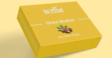 صابون زبدة الشيا – ترطيب عميق ومكونات طبيعية لبشرة ناعمة وصحية | لوفيتال Shea Butter Soap – Deep Hydration & Natural Ingredients for Healthy Skin | Levital