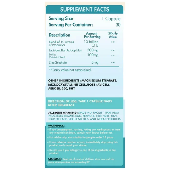 10 Billion Probiotics–بروبيوتيك