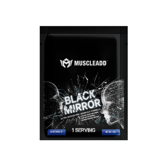 ماصل ادد بلاك ميرور 1 سيرف-Muscle Add Black Mirror 1 Serving