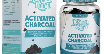 Activated Charcoal Capsules-حبوب الفحم النشط