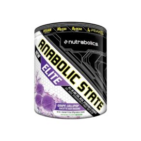 أنابوليك ستيت إليت من نترابوليكس – دعم عضلي شامل بـ 10 جم EAA و8 جم BCAA Anabolic State ELITE by Nutrabolics – 10g EAAs & 8g BCAAs for Muscle Recovery & Hydration