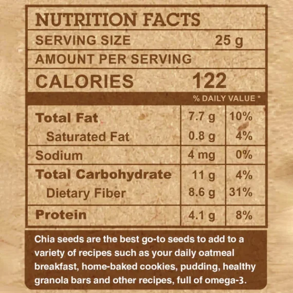 Chia Seeds-بذور الشيا