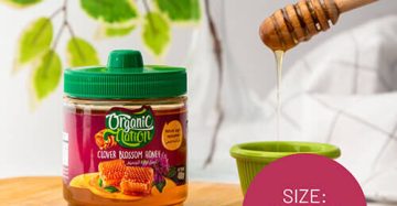 Clover Blossom Honey-عسل زهرة البرسيم الطبيعي