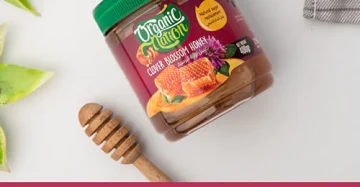 Clover Blossom Honey-عسل زهرة البرسيم الطبيعي