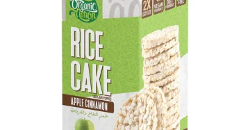 Delicious Apple Cinnamon Rice Cake - كعك الأرز بالقرفة والتفاح