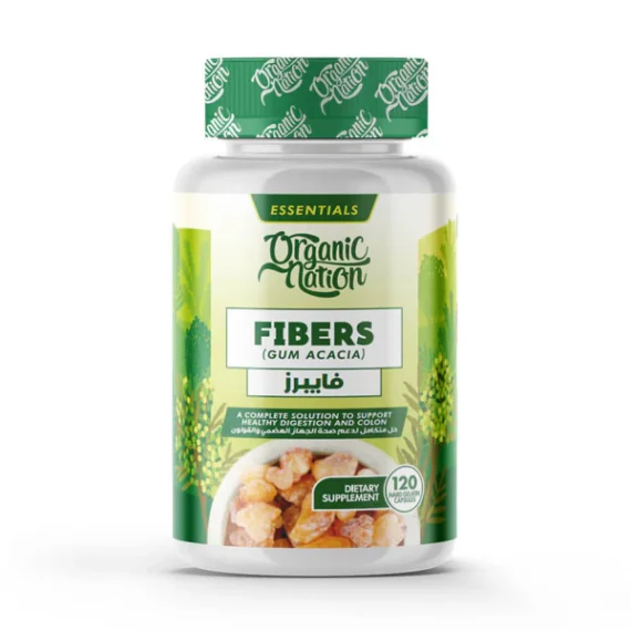 Fibers Gum Acacia Capsules-كبسولات فايبرز صمغ الأكاسيا