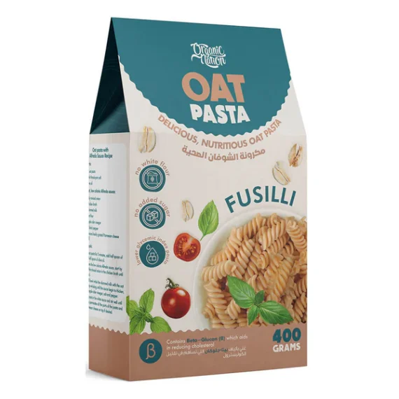Fusilli Oat Pasta-مكرونة الشوفان الحلزونية