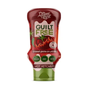 Guilt Free Hot Ketchup Zero Sugar-كاتشب جيلت فري الحار بدون سكر مضاف