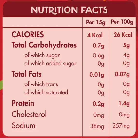 Guilt Free Hot Ketchup Zero Sugar-كاتشب جيلت فري الحار بدون سكر مضاف