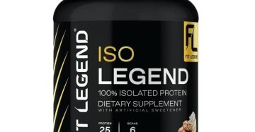 أيزو ليجند من فيت ليجند – واي بروتين معزول 100% لدعم بناء العضلات والاستشفاء السريع (2.27 كجم) Iso Legend by Fit Legend – 100% Whey Isolate for Lean Muscle, BCAA & Fast Recovery (5 lbs)