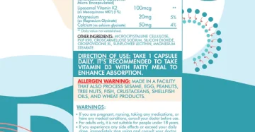 Liposomal D3+K2-ليبوسومال D3+K2