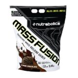 ماس فيوجن من نيوترابوليكس – أقوى مكمل لزيادة الوزن والكتلة العضلية Mass Fusion by Nutrabolics – High Calorie Mass Gainer for Muscle Growth