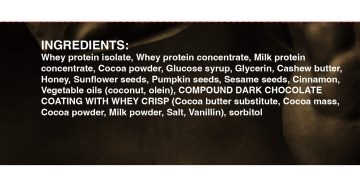 Max Muscle Max Iso Meal Dark Chocolate Cinnamon-ماكس ماصل بروتين بار أيزوليت شوكولاتة غامقة بالقرفة