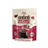 Mini Rice Cakes Coated with Dark Chocolate -كعك الأرز بالشوكولاتة الداكنة