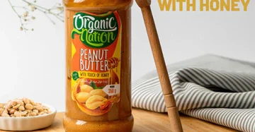Peanut butter with honey-زبدة فول سوداني بالعسل