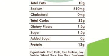 Protein Puffs Sour Cream - سناك بروتين بفز ساور كريم وبصل