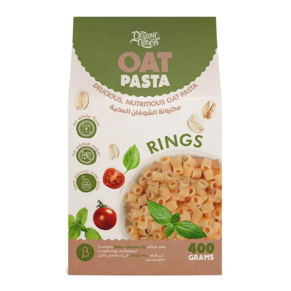 Rings Oat Pasta-مكرونة الشوفان الحلقات