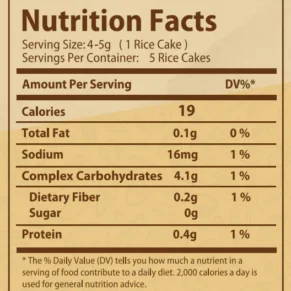 Salted Mixed Seeds Rice Cake - كعك الأرز بالبذور المالحة