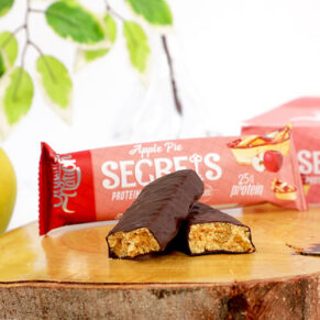 Secrets Protein Bar Apple Pie-سناك بروتين سيكرتس