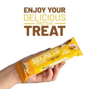 Secrets Protein Bar Banoffee Pie-سناك بروتين سيكرتس بنكهة الموز