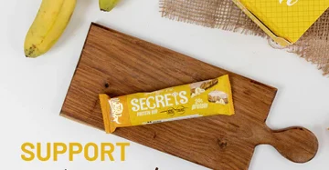Secrets Protein Bar Banoffee Pie-سناك بروتين سيكرتس بنكهة الموز