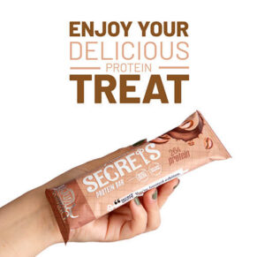 Secrets Protein Bar Mocha-سناك بروتين سيكرتس بنكهة الموكا