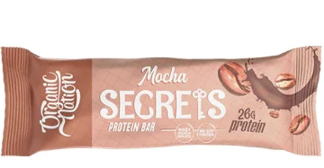 Secrets Protein Bar Mocha-سناك بروتين سيكرتس بنكهة الموكا