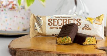 Secrets Protein Bar Vanilla Cake-سيكرتس بار فانيلا