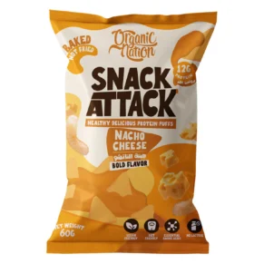 Snack Attack Protein Puffs Nacho Cheese - سناك بروتين بفز ناتشو تشيدر