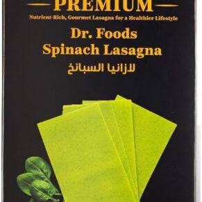 Spinach Lasagna Dr Foods-مكرونة لازانيا السبانخ دكتور فودز