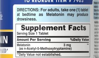 ميلاتونين بيوريتانز برايد-Melatonin puritan's pride