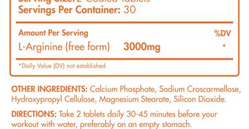 أرجنين 3000 ماكس ماصل-Arginine 3000 Max Muscle