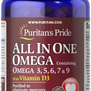 أوميجا الكل في واحد بيوريتانز برايد-All In One Omega 60 Softgels