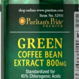 جرين كوفي من بيوريتانز برايد-Green Coffee Bean Extract Puritan’s Pride