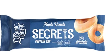 سناك بروتين سيكرتس بنكهة الدونات-Secrets Protein Bar Maple Donuts