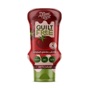 كاتشب جيلت فري بدون سكر مضاف-Guilt Free Ketchup Zero Added Sugar
