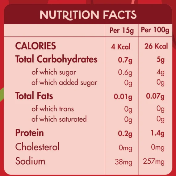 كاتشب جيلت فري بدون سكر مضاف-Guilt Free Ketchup Zero Added Sugar