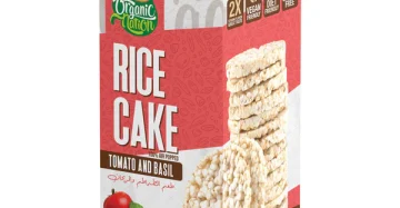 كعك الأرز بطعم الطماطم والريحان -Tomato and Basil Rice Cake